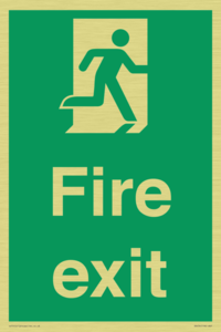Final fire exit